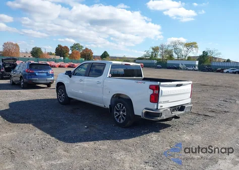 2024 Chevrolet Silverado 1500 4Wd Short Bed Lt With 2Fl из США, поврежденный, VIN 1GCPDKEK7RZ364501